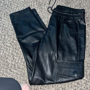 Zara leather pants